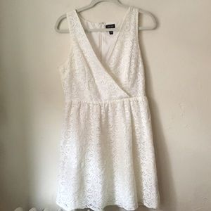 Nicole by Nicole Miller white lace dress